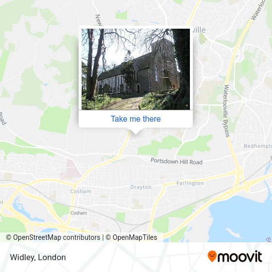 Widley map