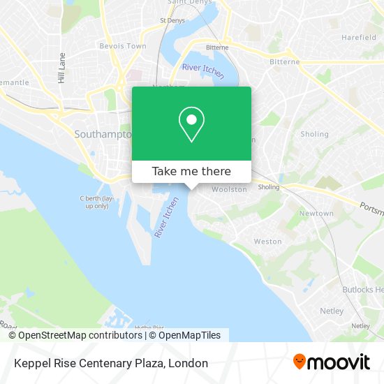 Keppel Rise Centenary Plaza map