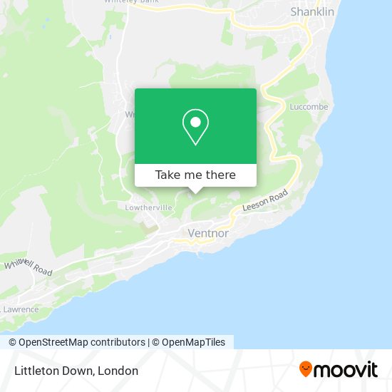 Littleton Down map
