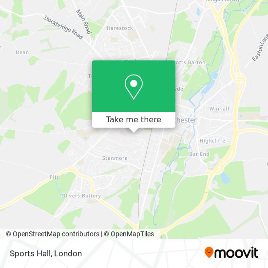 Sports Hall map