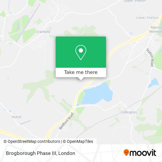 Brogborough Phase III map