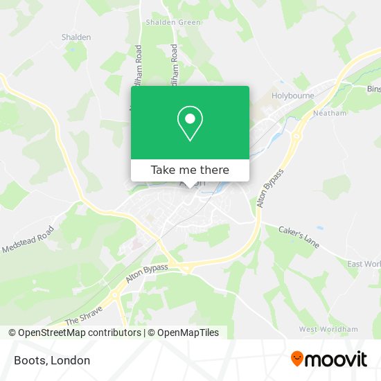 Boots map