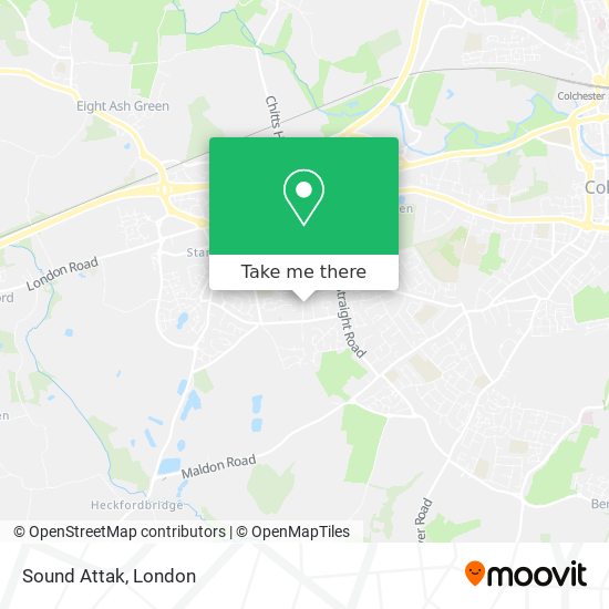 Sound Attak map
