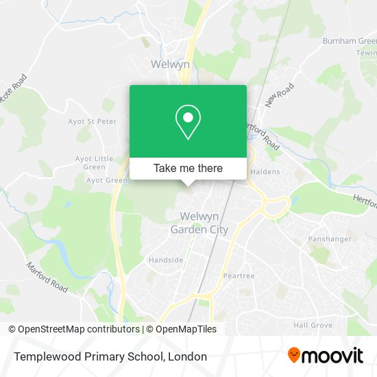 Templewood Primary School map