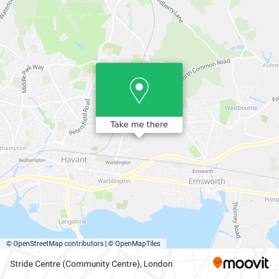 Stride Centre (Community Centre) map