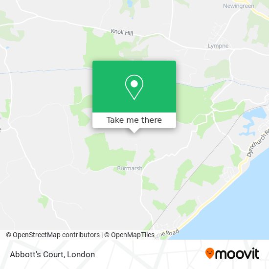 Abbott's Court map