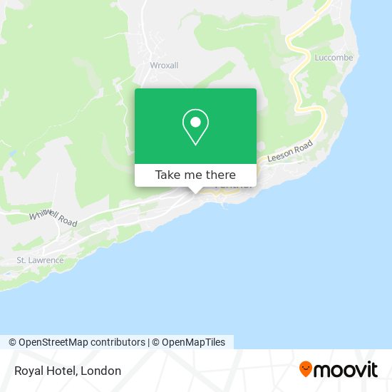 Royal Hotel map