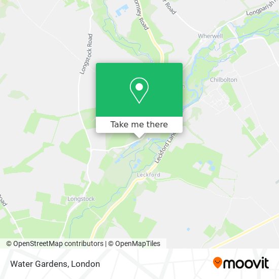Water Gardens map