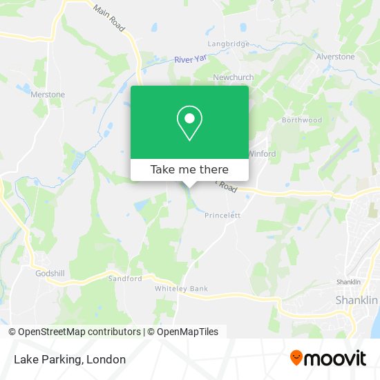 Lake Parking map