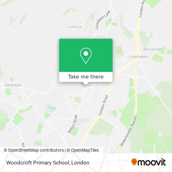 Woodcroft Primary School map