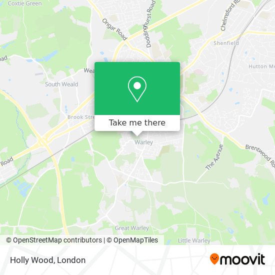 Holly Wood map