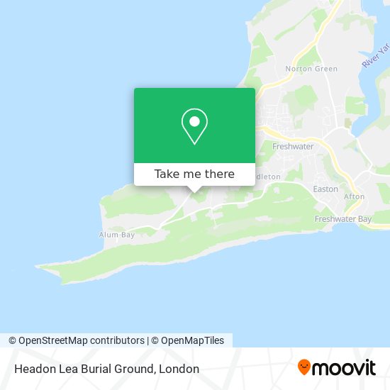 Headon Lea Burial Ground map