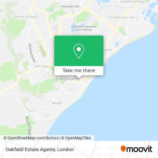 Oakfield Estate Agents map