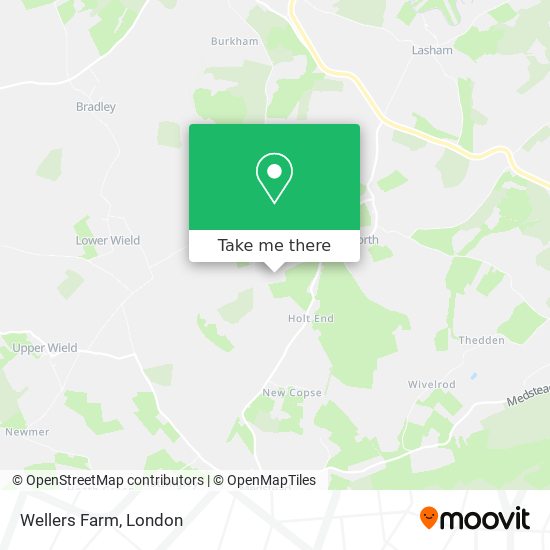 Wellers Farm map