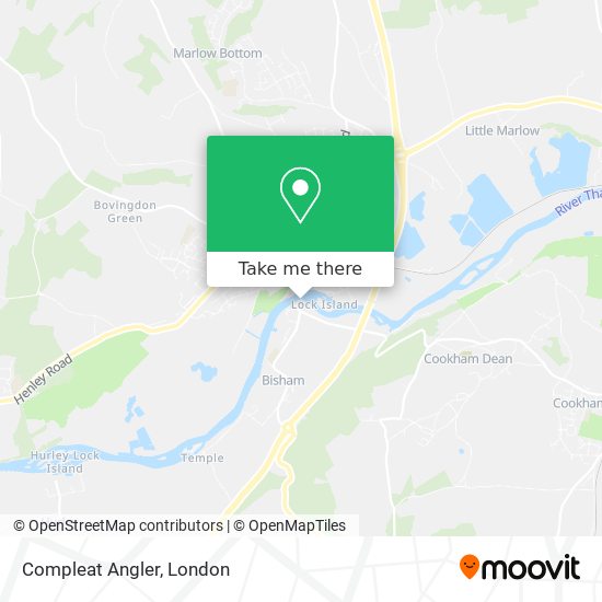 Compleat Angler map