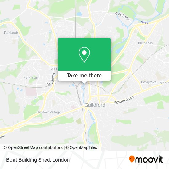 Boat Building Shed map