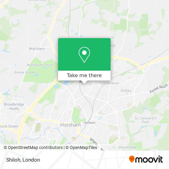 Shiloh map