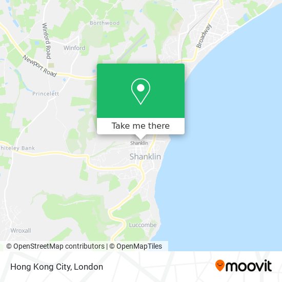 Hong Kong City map