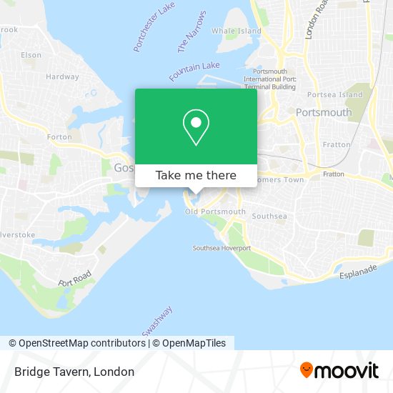 Bridge Tavern map