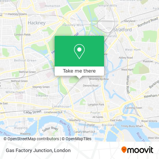 Gas Factory Junction map