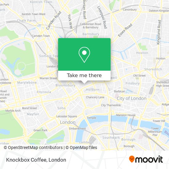 Knockbox Coffee map