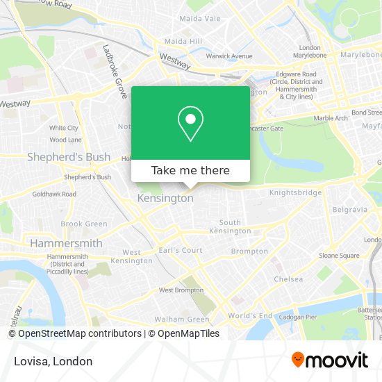 Lovisa map