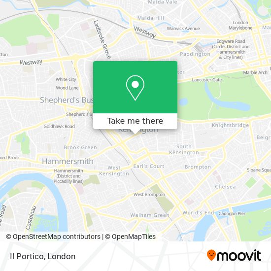 Il Portico map