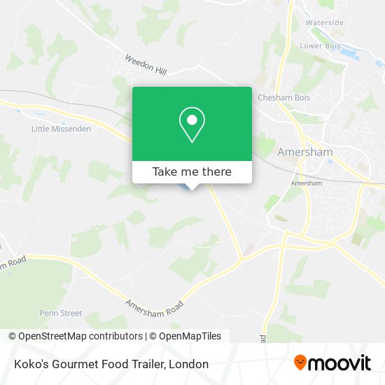 Koko's Gourmet Food Trailer map