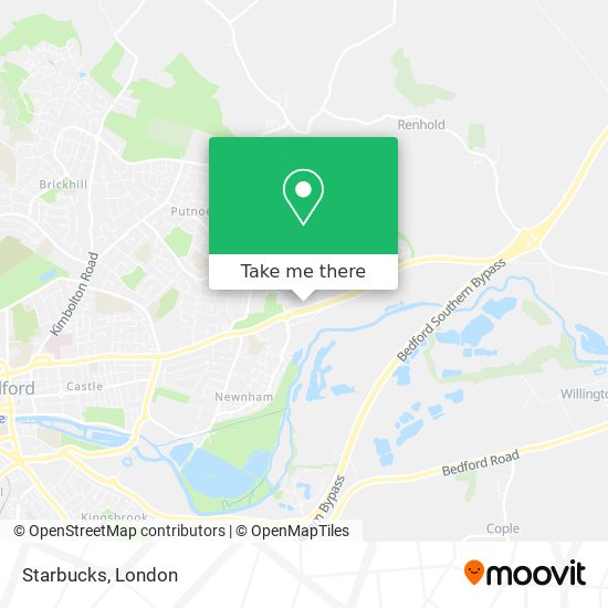 Starbucks map