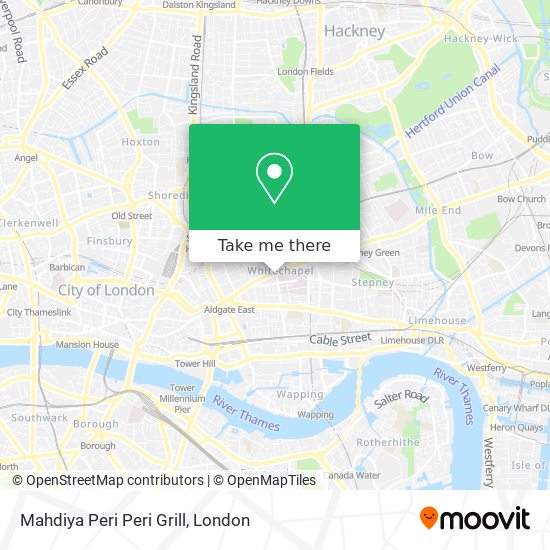 Mahdiya Peri Peri Grill map