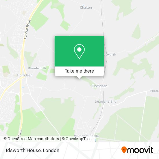 Idsworth House map