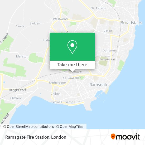Ramsgate Fire Station map