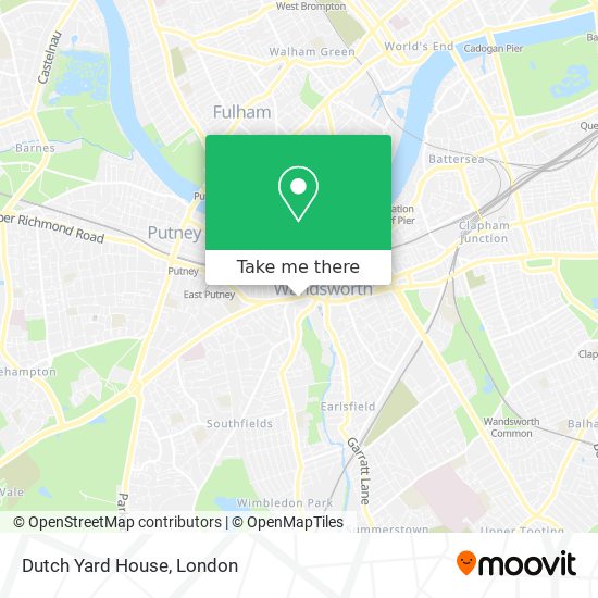 Dutch Yard House map
