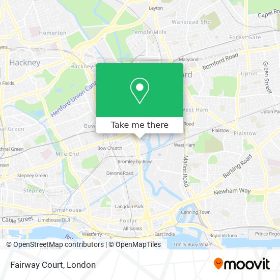 Fairway Court map