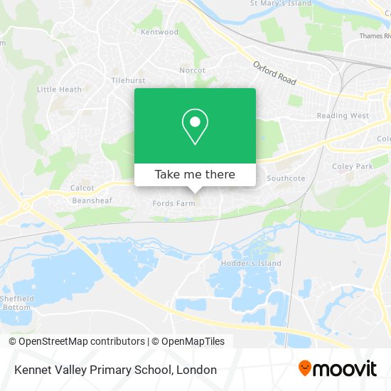 Kennet Valley Primary School map