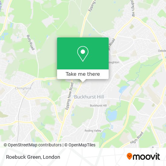 Roebuck Green map