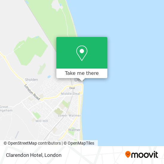 Clarendon Hotel map