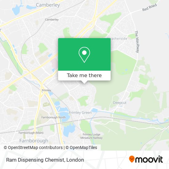 Ram Dispensing Chemist map