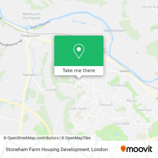Stoneham Farm Housing Development map