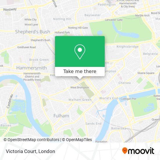 Victoria Court map