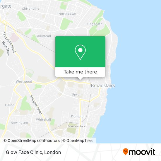 Glow Face Clinic map