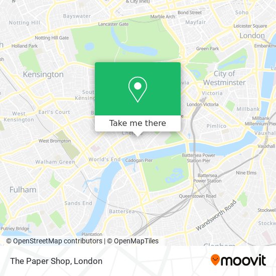 The Paper Shop map
