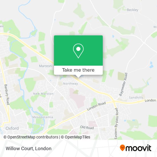 Willow Court map