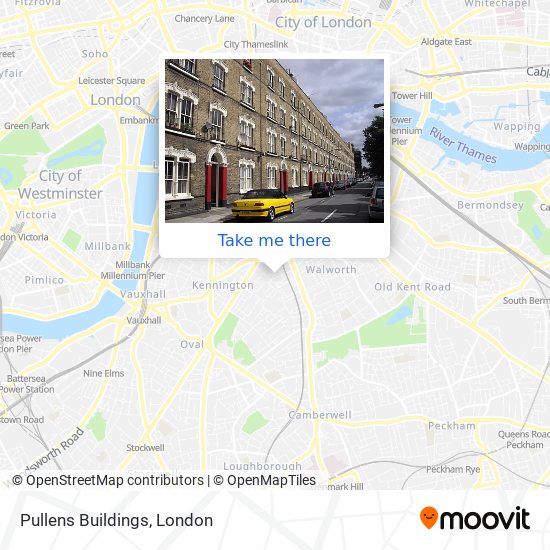 Pullens Buildings map