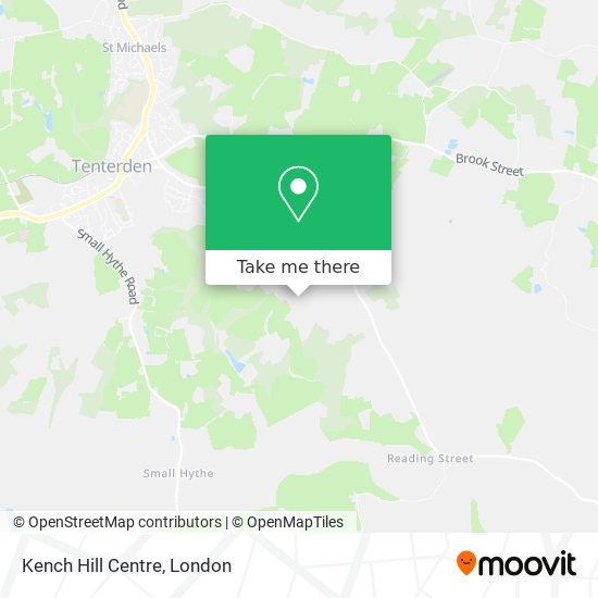 Kench Hill Centre map