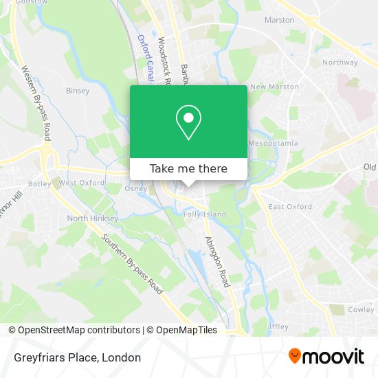 Greyfriars Place map