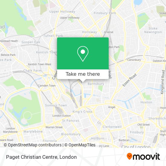 Paget Christian Centre map