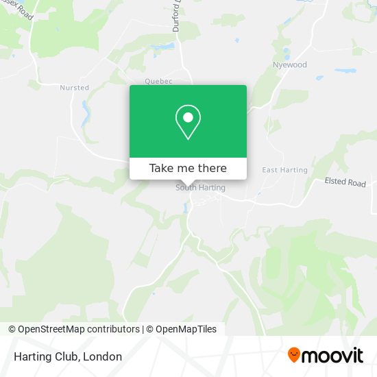 Harting Club map