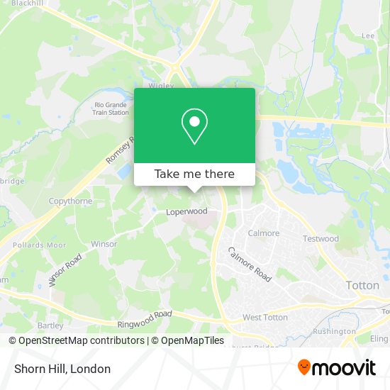 Shorn Hill map