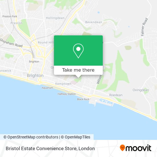 Bristol Estate Convenience Store map